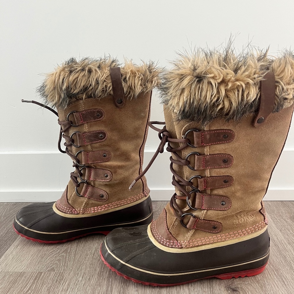 SOREL Joan of Arctic Faux Fur Winter Boots